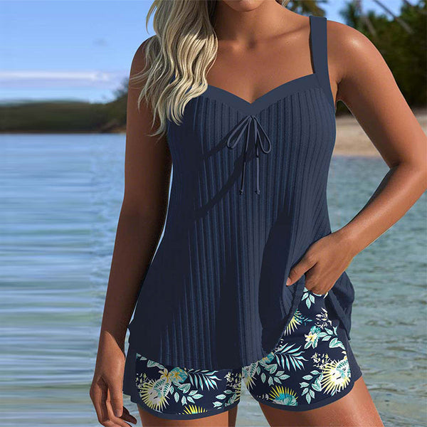 Ksenija | Prugasti tankini set