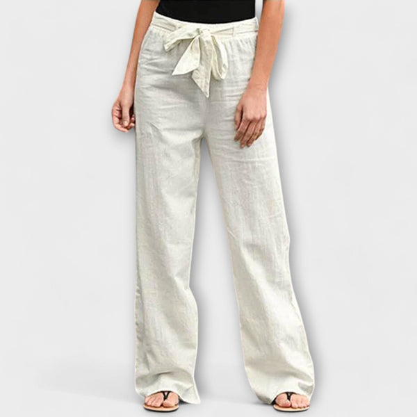 Larisa | Lagane lanene pantalone