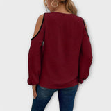 Skerletna - Bluza sa četvrtastim izrezom