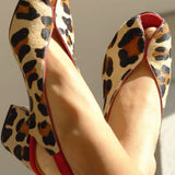 Louison - Sandale sa leopard uzorkom