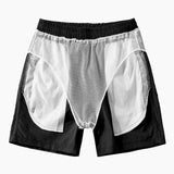 Miloš - Leaf Print Shirt and Swim Shorts