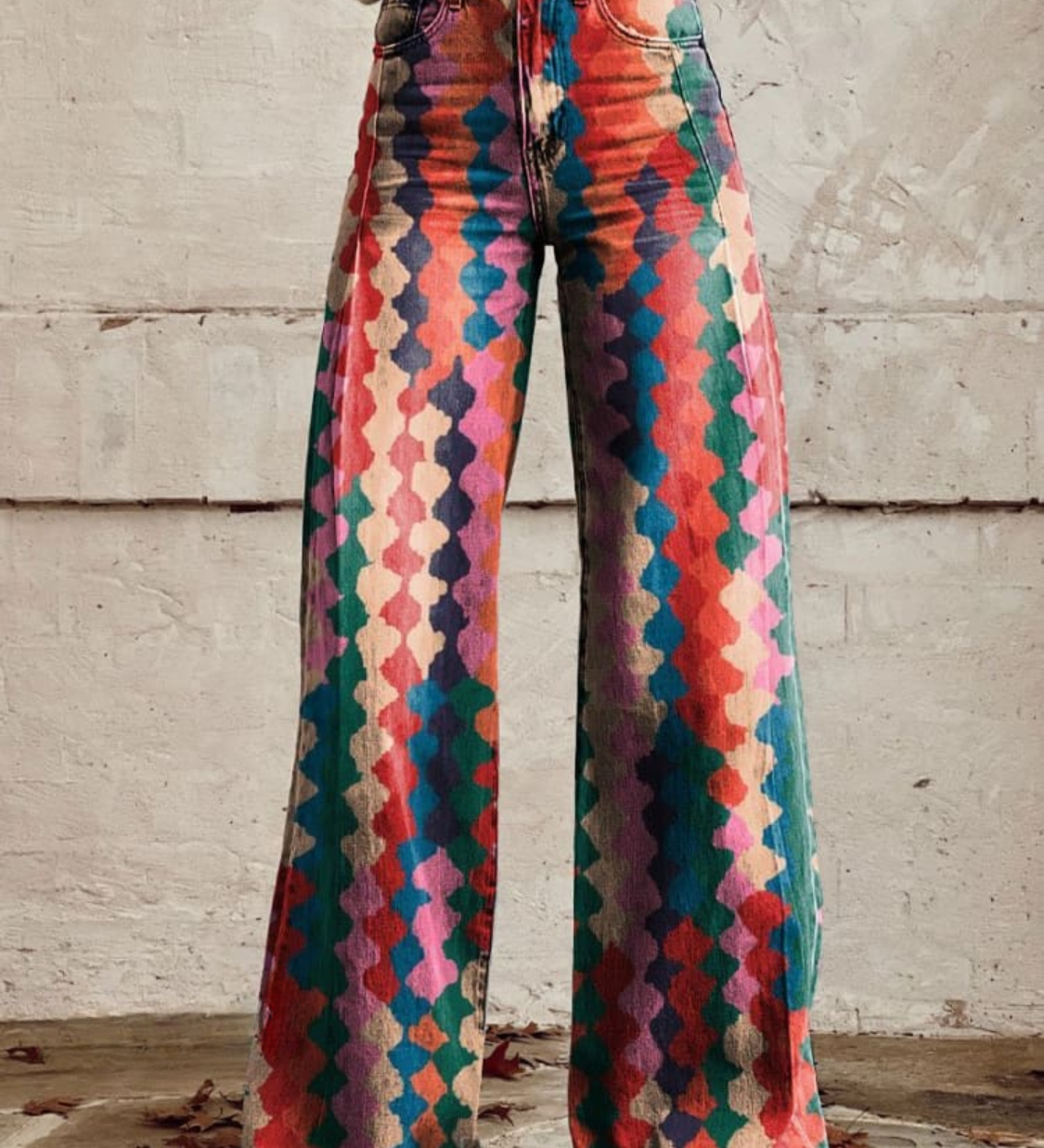 Amélie - Elegantsed boheemlaslikud püksid | Elegantne boho pantalone Amélie