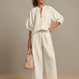 Aleksandra | Bluza i Široke Pantalone