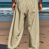 Mathis | Lagane lanene pantalone sa lancem Mathis