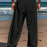 Mathis | Lagane lanene pantalone sa lancem Mathis