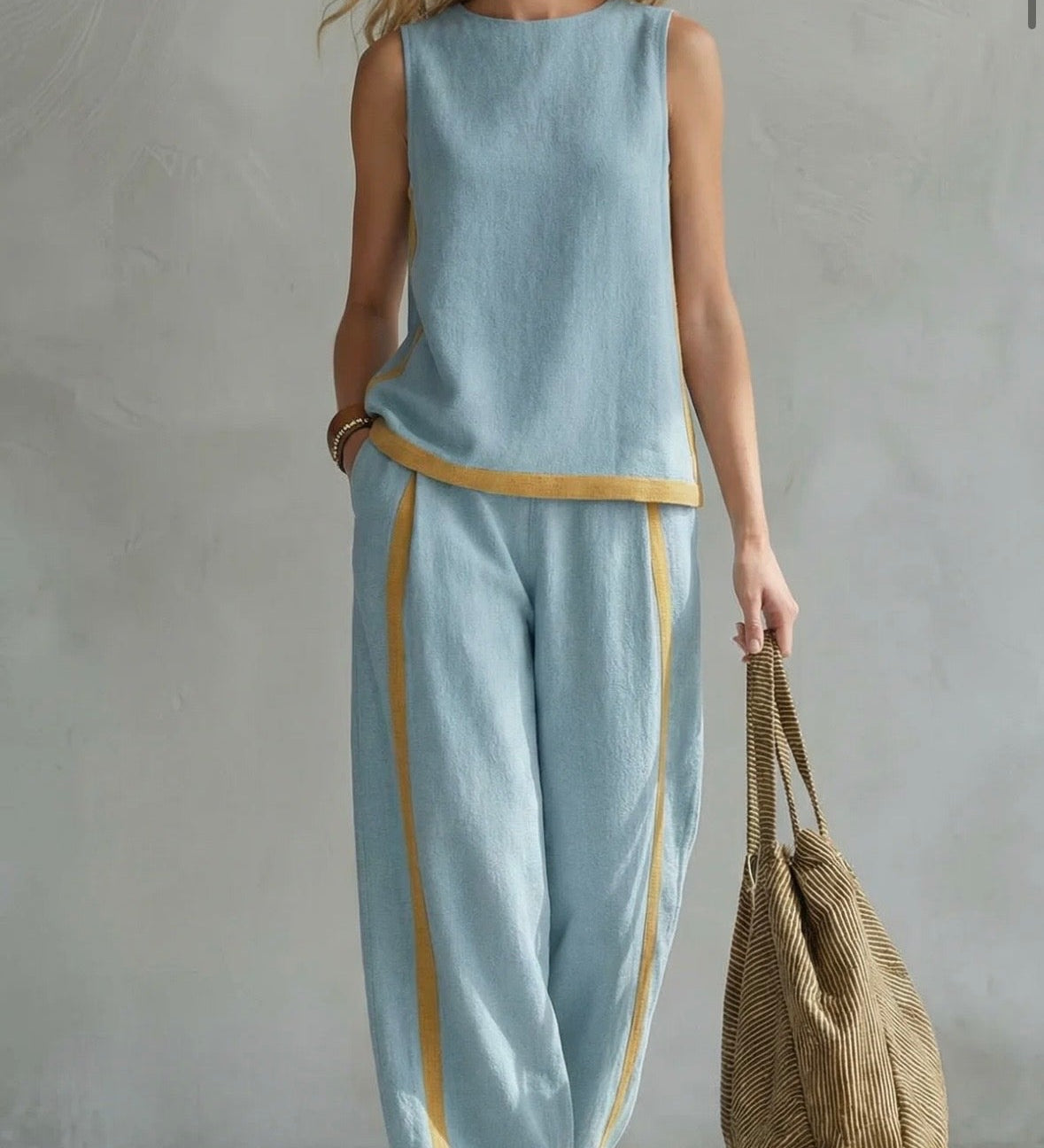 Lejla | Elegantan laneni komplet