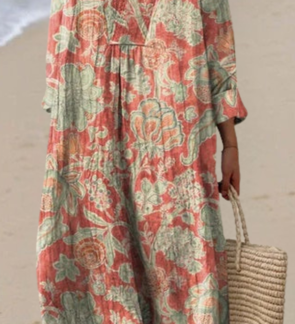 Ela | Vintage cvjetna haljina