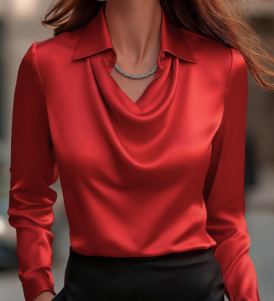 Ljiljana | Elegantna satenska bluza