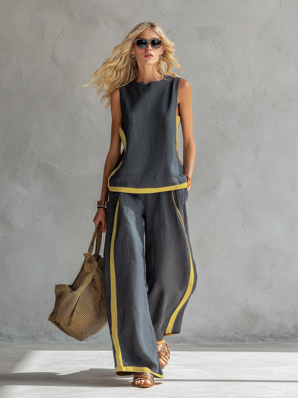Lejla | Elegantan laneni komplet