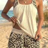 Katarina - Tankini sa leopard printom i pertlama
