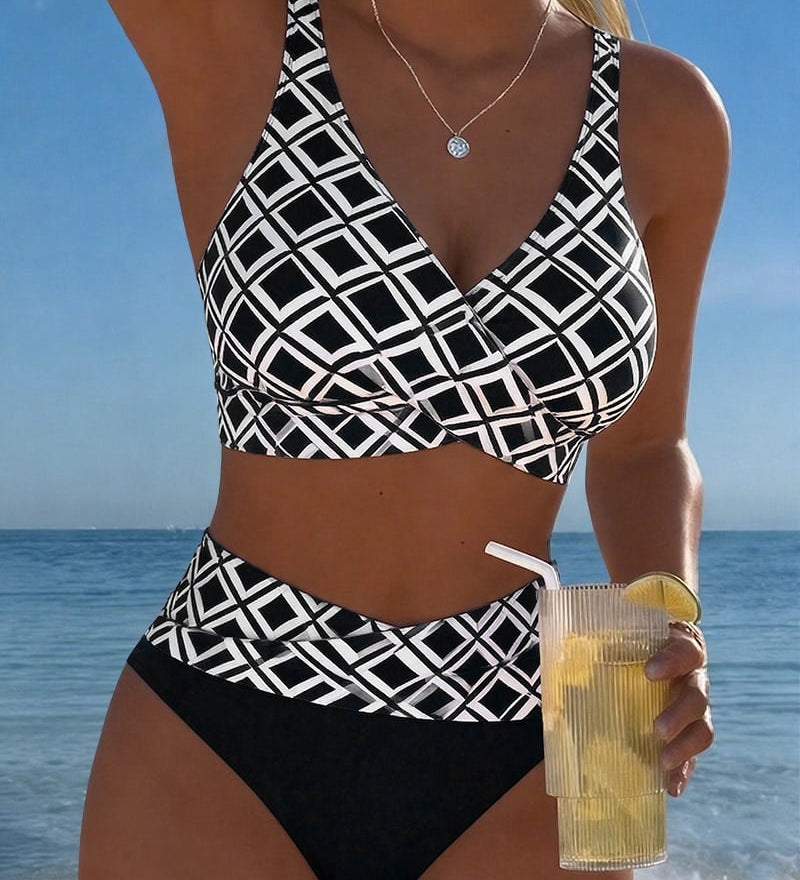 Anđela | Bikini sa dijamantskim printom