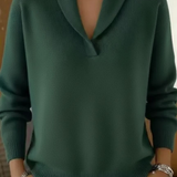 Panna | V-Nyakú Elegáns Pulóver