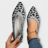 Paula - Čipkane baletanke sa leopard printom