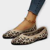 Paula - Čipkane baletanke sa leopard printom