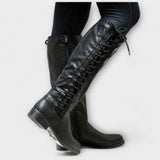 Lucija – Elegantne čizme na pertlanje