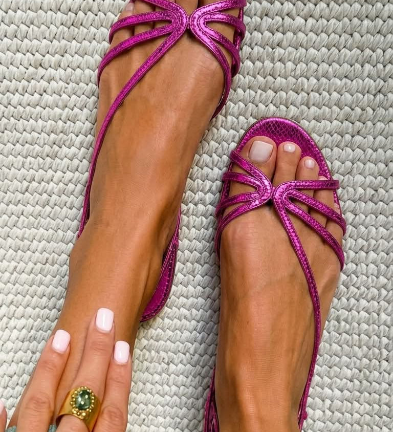 Milica | Zlatne sandale ljetne elegancije