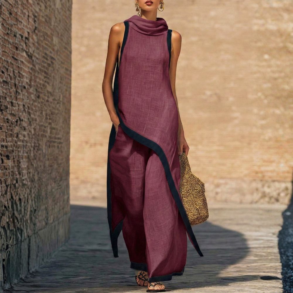 Dragana | Elegantan laneni kombinezon