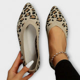 Paula - Čipkane baletanke sa leopard printom