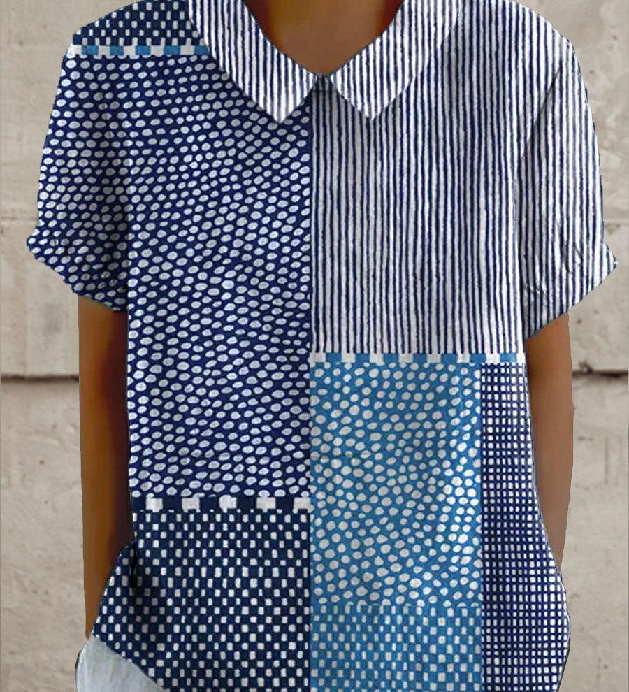 Alina | Košulja s patchwork printom