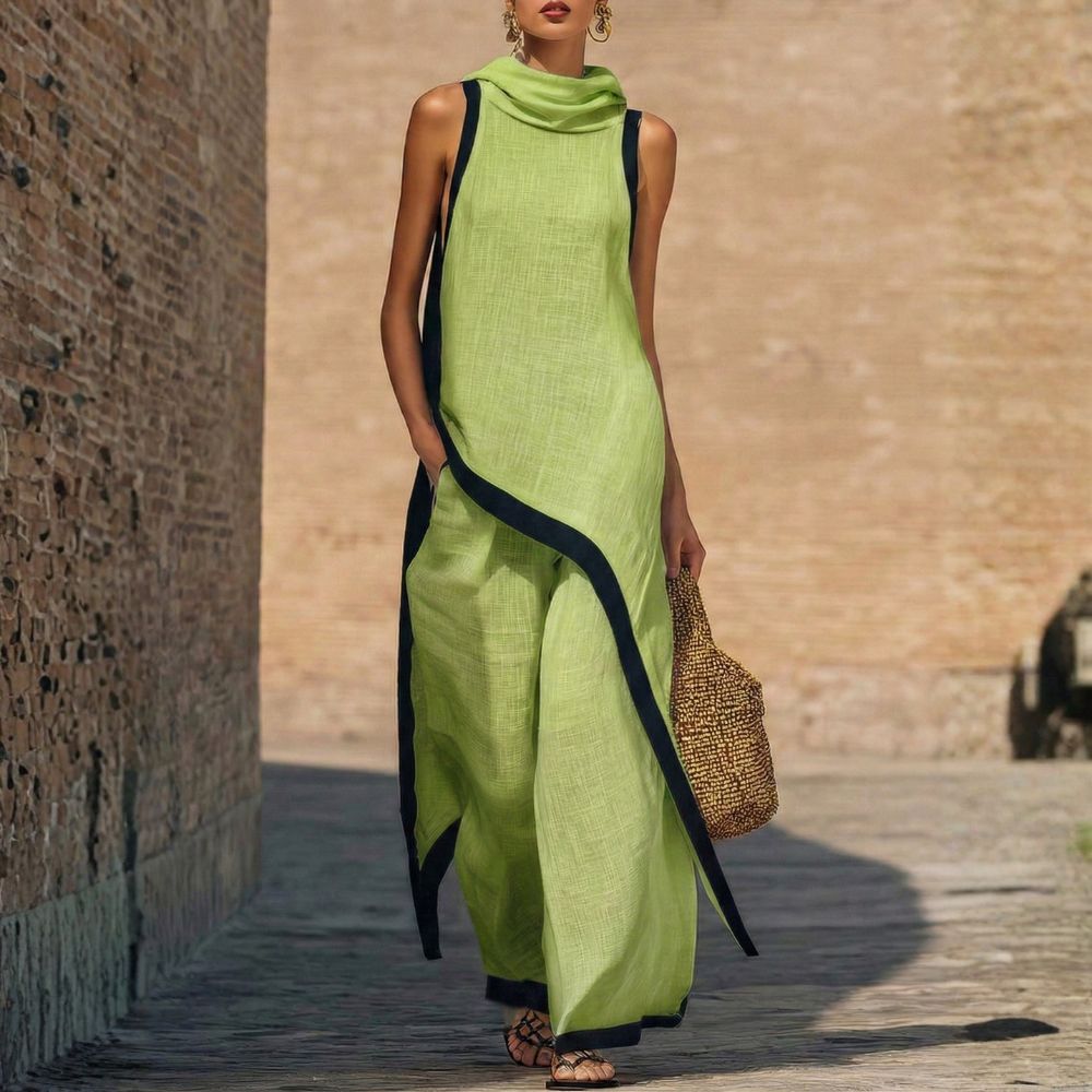 Dragana | Elegantan laneni kombinezon