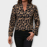 Katarina - Ležerna bluza sa leopard printom