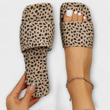 Radmila - Ravne mokasine sa leopard printom