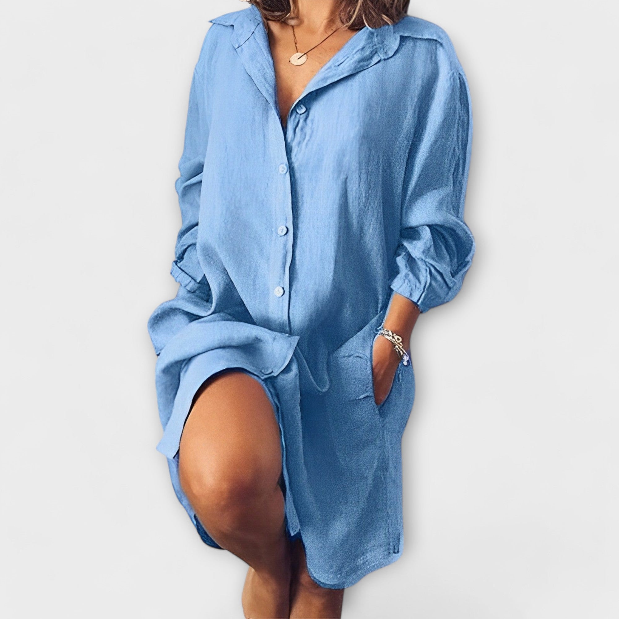 Klara | Ležerna lanena bluza