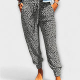 Sreća - Široke pantalone sa leopard printom