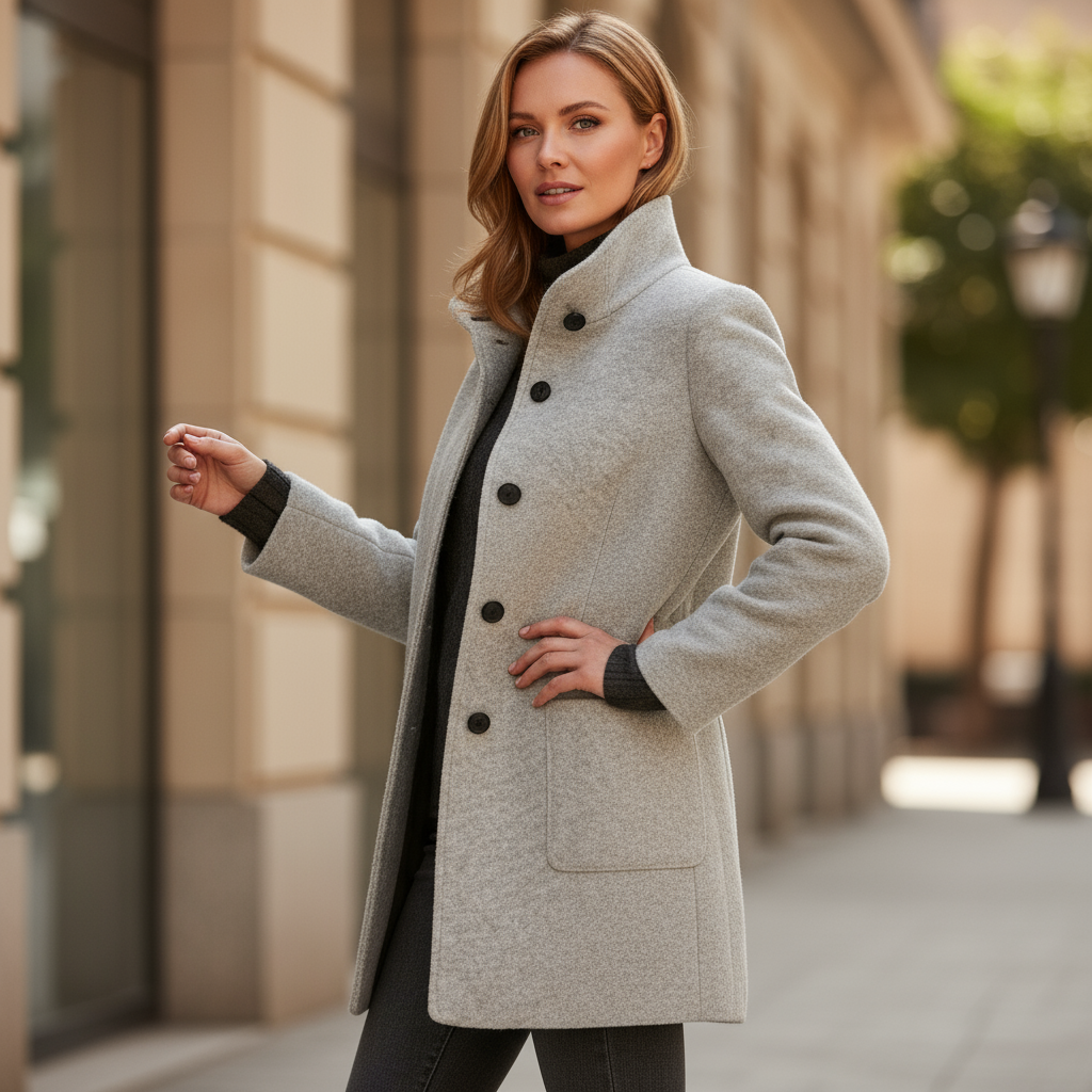 Adrienne | Dugi premium kaput od vune