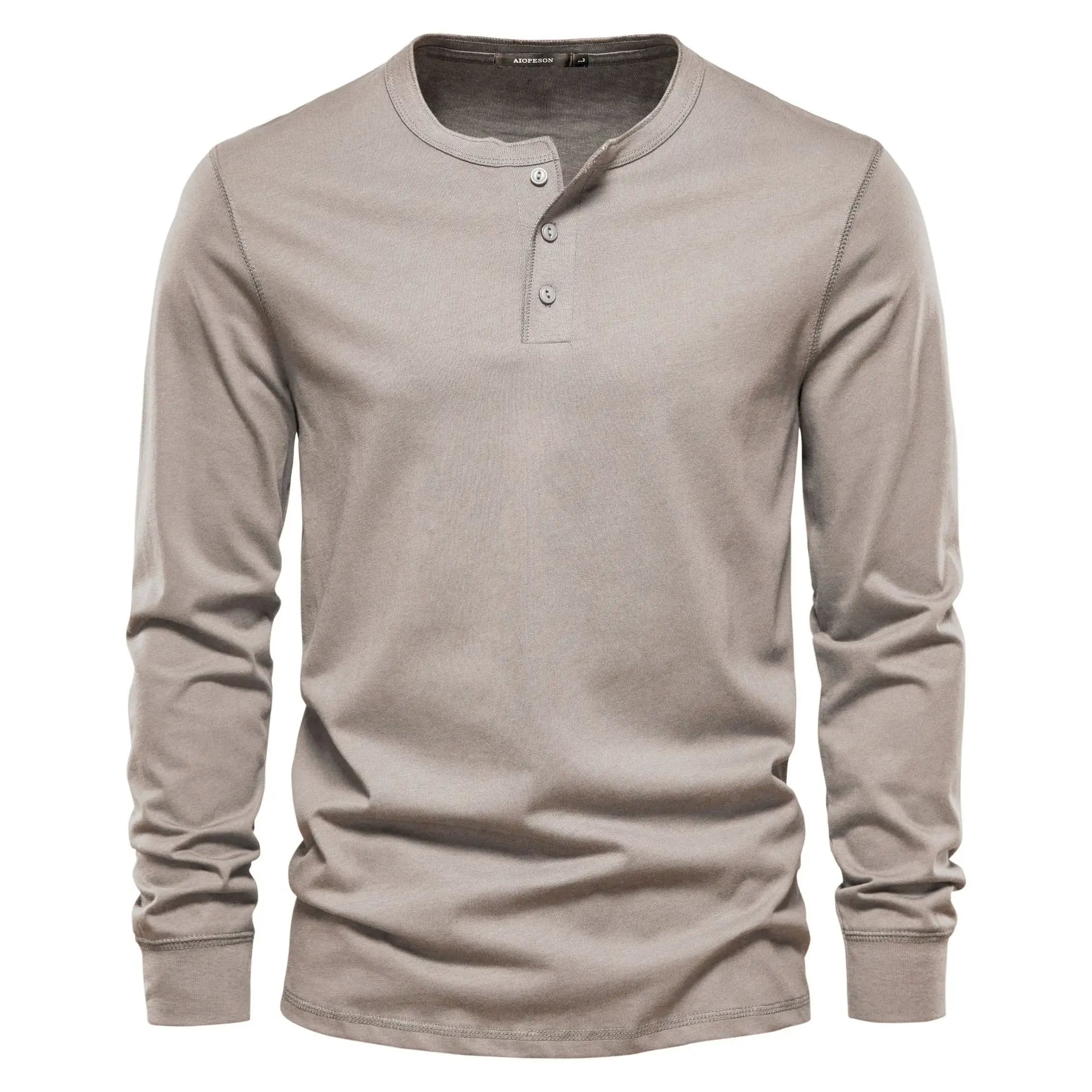 Henley majica | Mekana, prozračna mješavina