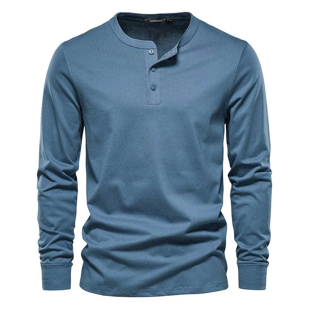 Henley majica | Mekana, prozračna mješavina