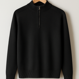 Pleteni duks - Polu-zip