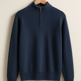 Pleteni duks - Polu-zip