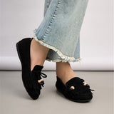 Milica Black Loafers