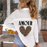 Amour bela bluza