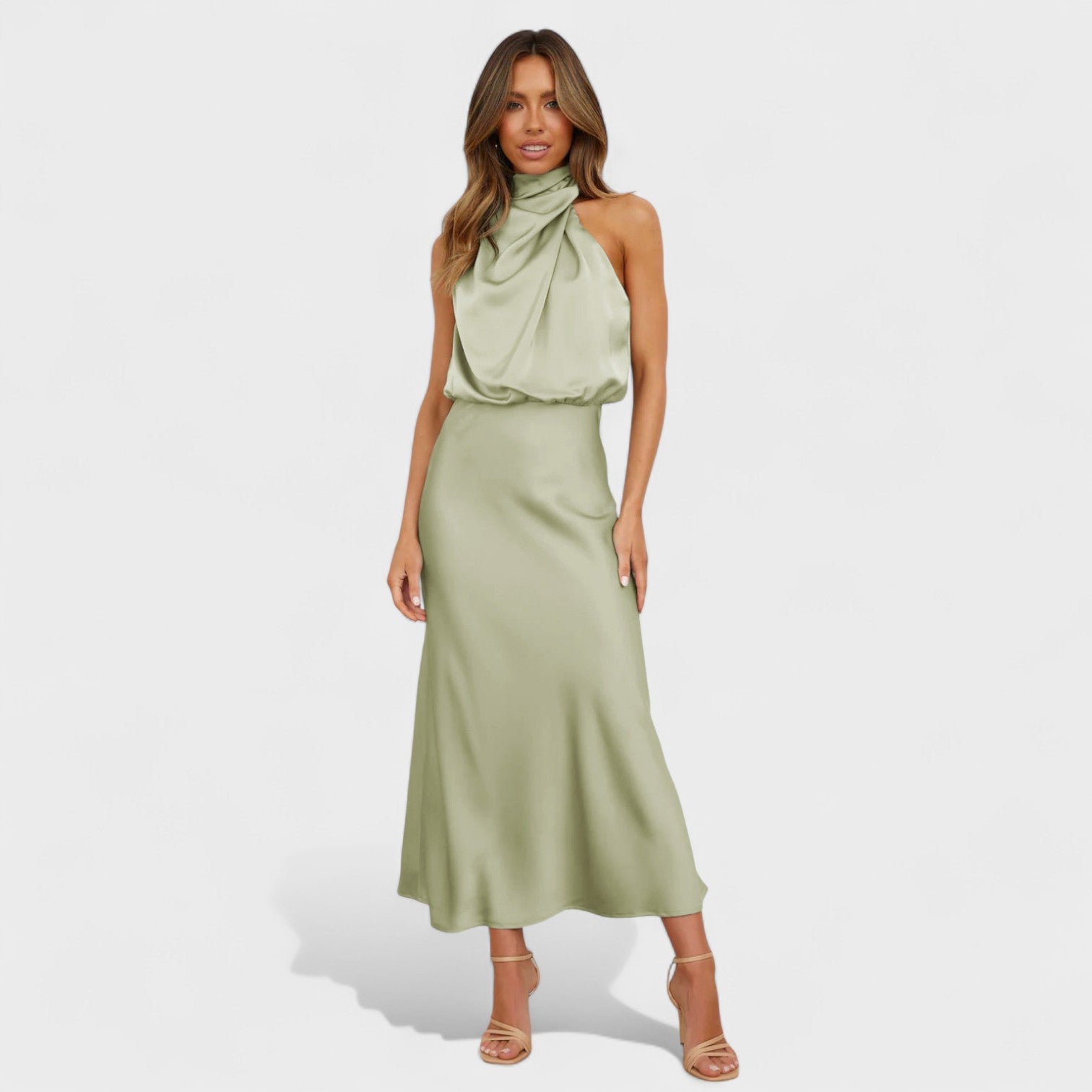 Zorana | Elegantna satenska haljina