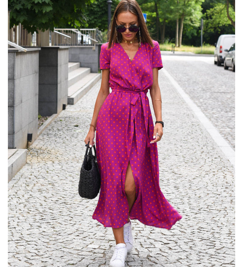 Amelija | Cvjetna midi haljina
