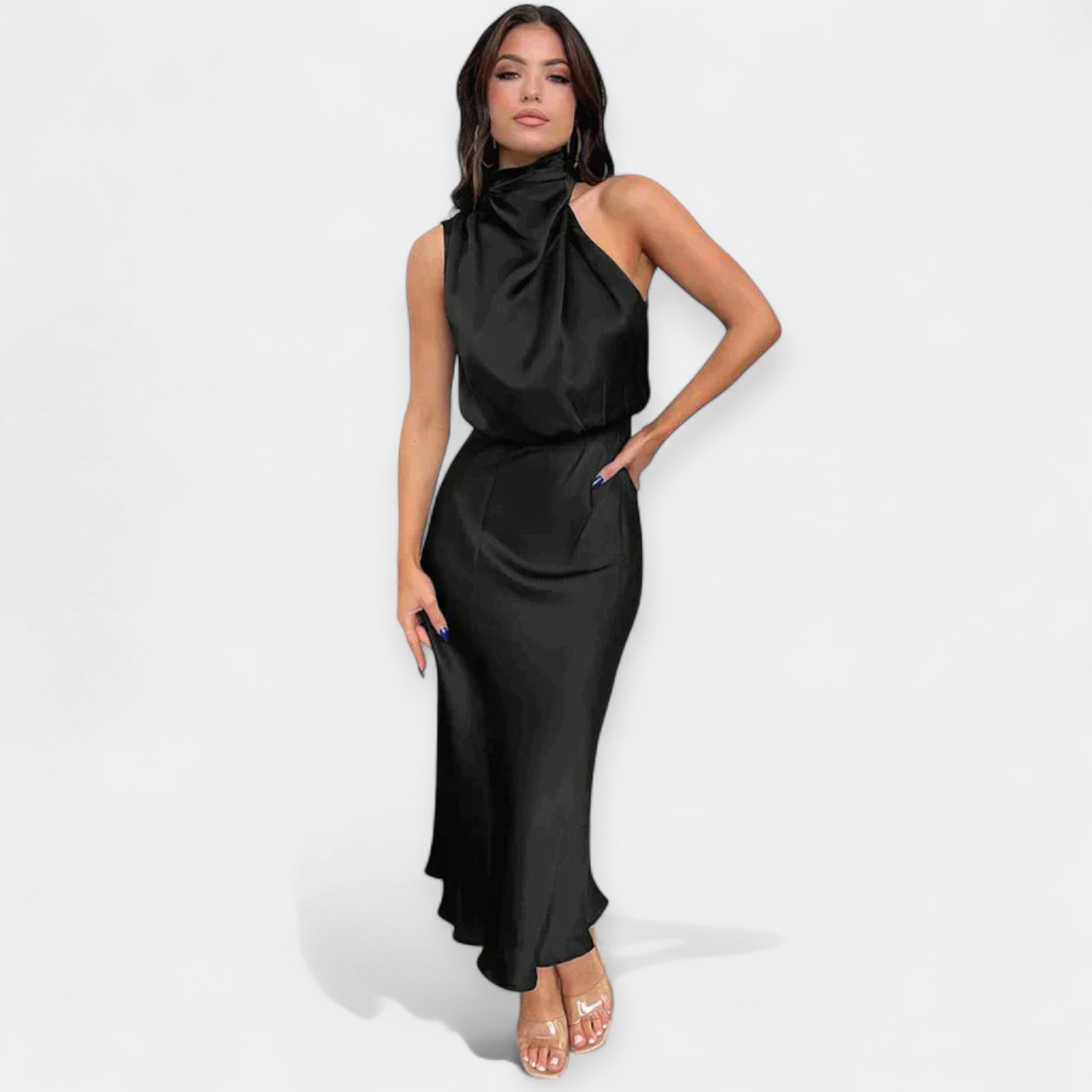 Zoe | Maxi haljina sa golim ramenom i elegantnom senzualnošću