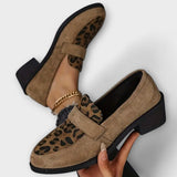 Karla - Elegantne ženske cipele sa leopard dezenom