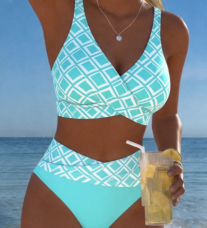 Anđela | Bikini sa dijamantskim printom