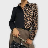 Valentina - Jednostavna bluza sa leopard printom