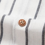 Nikola - Striped shirt and linen trousers