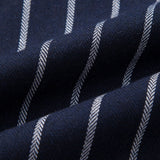 Nikola - Striped shirt and linen trousers
