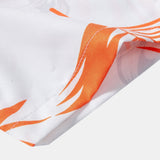 Miloš - Leaf Print Shirt and Swim Shorts