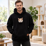 Cuddle Hoodie | Duks sa kapuljačom i džepom za mačke i male pse.