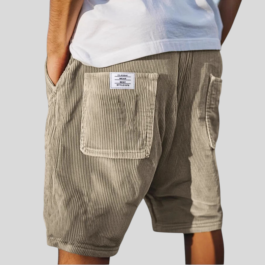 Petar | Elegantne somotske kratke pantalone