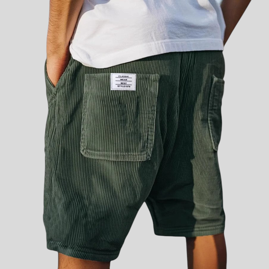 Petar | Elegantne somotske kratke pantalone