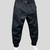 Marcelo - Elegantne melanž pantalone