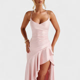 Samira - Pink maksi haljina